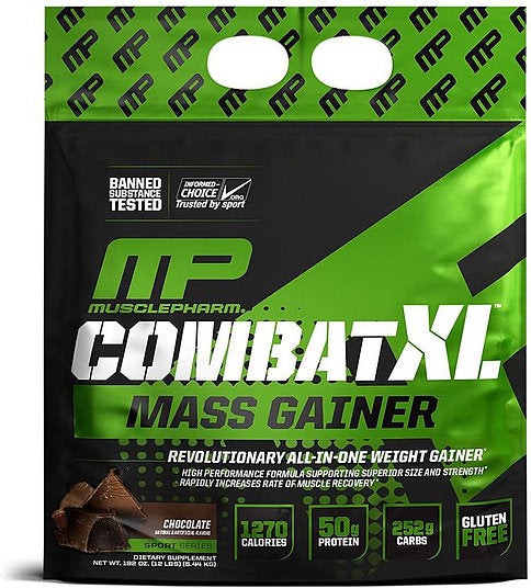 Musclepharm Combat Xl (chocolate) Weight Gainers/mass Gainers